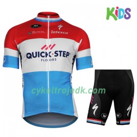 Cykeltøj + Cykelshorts Børn 2017 Quick-Step Floors Luxembourg Mesterskaber